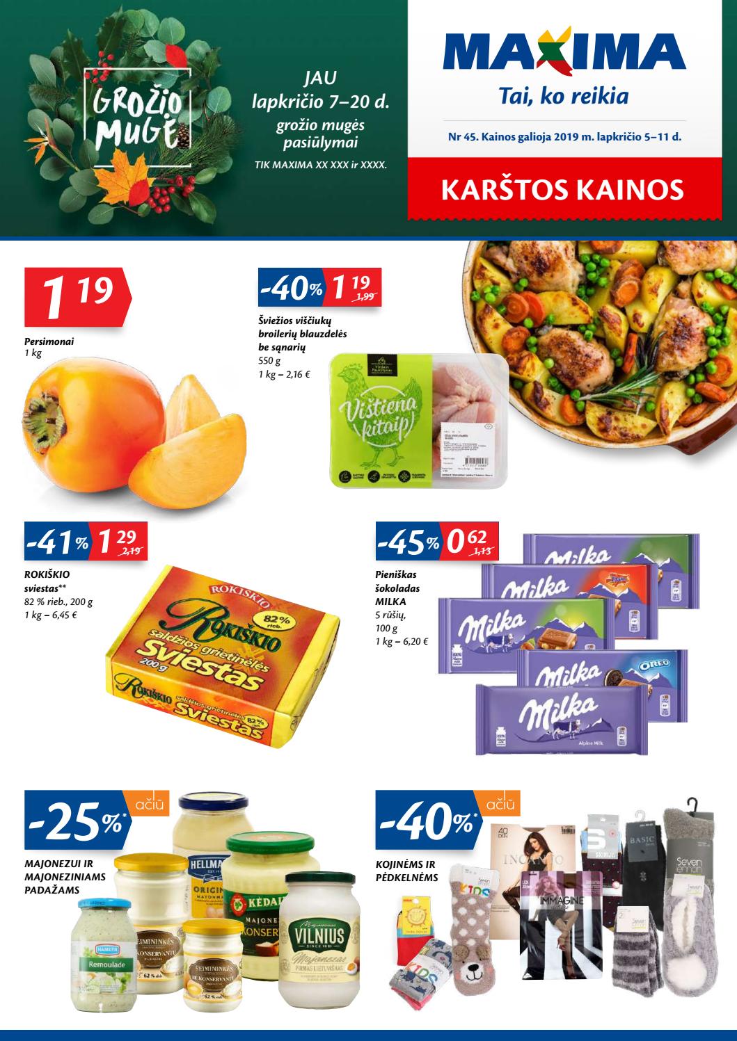 Maxima kaininis leidinys akcijos nuo 
  2019-11-05 iki 
  2019-11-11 | Leidinukas.lt puslapis 1