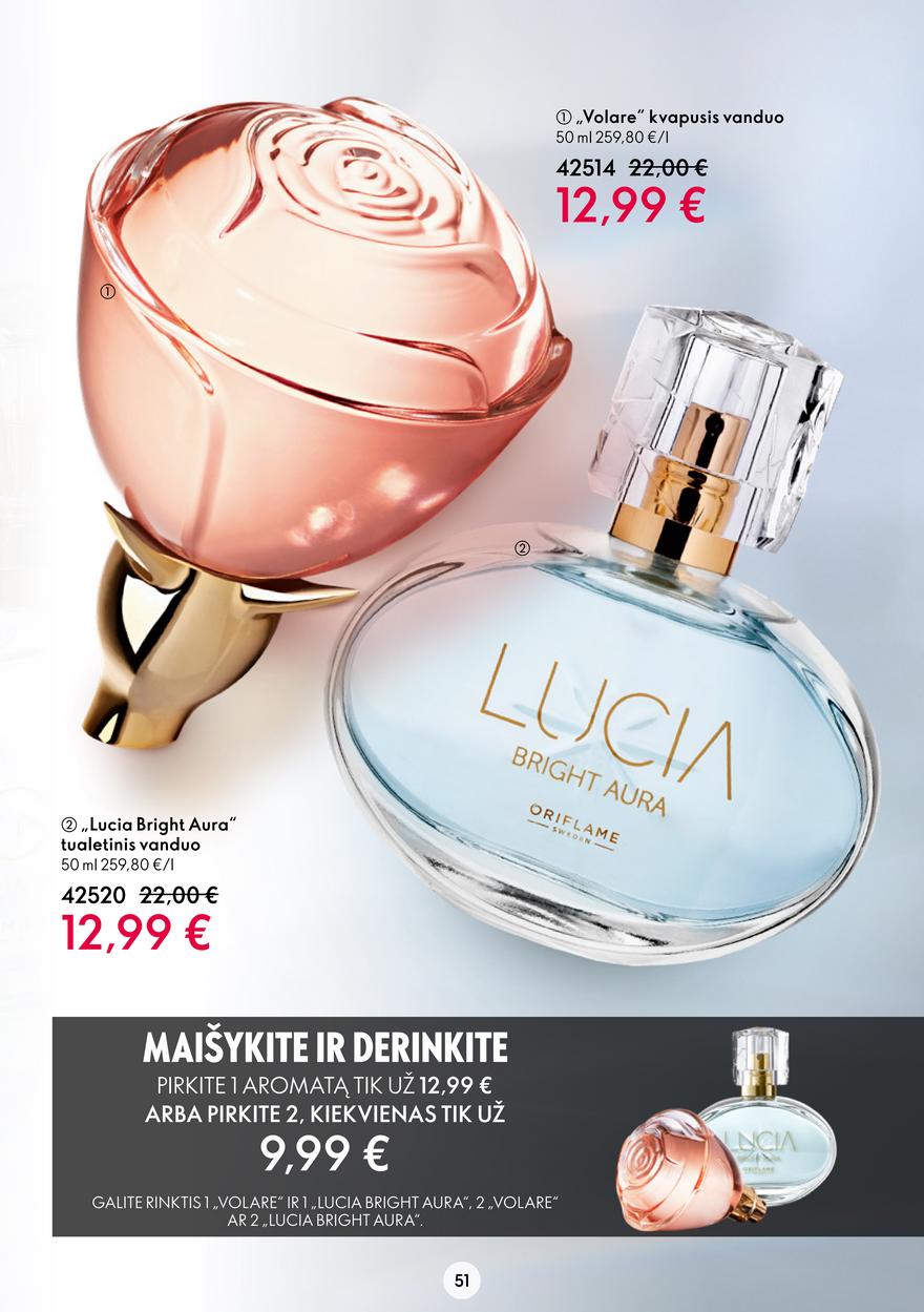 Oriflame katalogas akcijos nuo 
  2022-09-14 iki 
  2022-10-04 | Leidinukas.lt puslapis 51