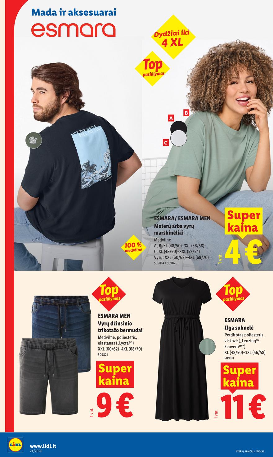 Lidl leidinys naujas akcijos nuo 
  2026-06-08 iki 
  2026-06-14 | Leidinukas.lt puslapis 4