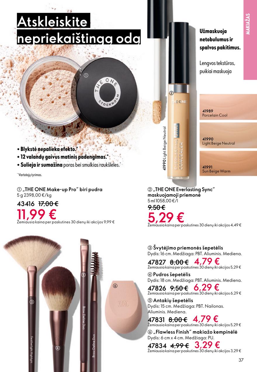 Oriflame katalogas akcijos nuo 
  2025-10-08 iki 
  2025-10-28 | Leidinukas.lt puslapis 37