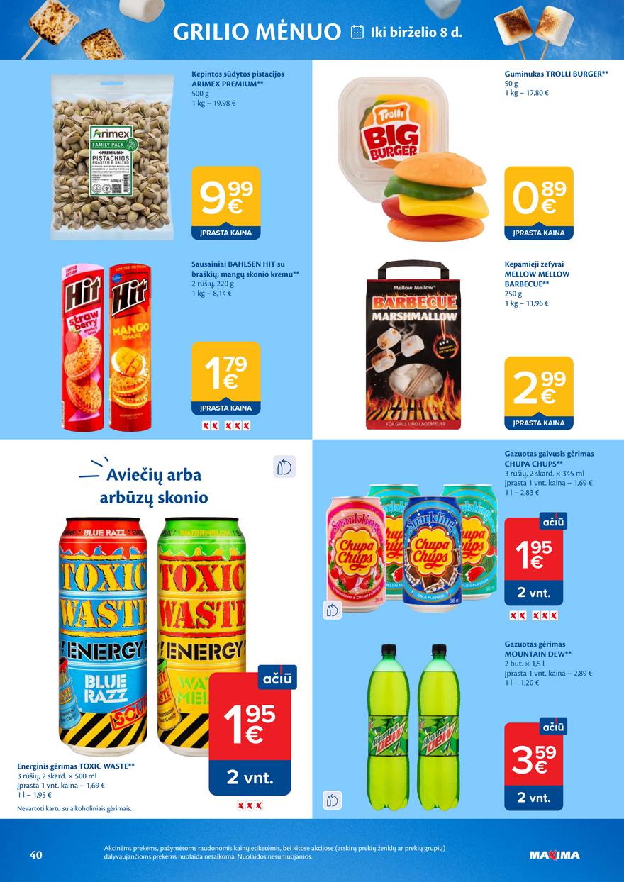 Maxima leidinys akcijos nuo 
  2026-06-02 iki 
  2026-06-08 | Leidinukas.lt puslapis 40