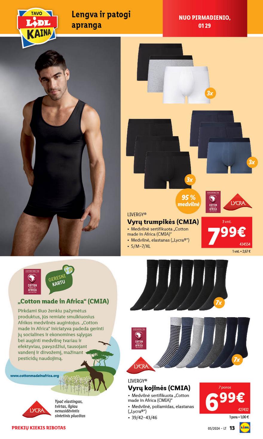 Lidl pasiūlymai akcijos nuo 
  2024-01-29 iki 
  2024-02-04 | Leidinukas.lt puslapis 13