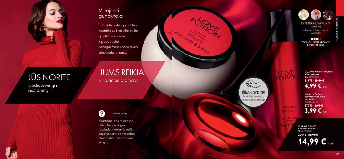 Oriflame katalogas akcijos nuo 
  2020-10-01 iki 
  2020-10-31 | Leidinukas.lt puslapis 14