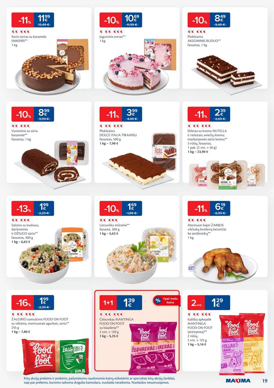 Maxima leidinukas akcijos nuo 
  2025-09-23 iki 
  2025-09-29 | Leidinukas.lt puslapis 19