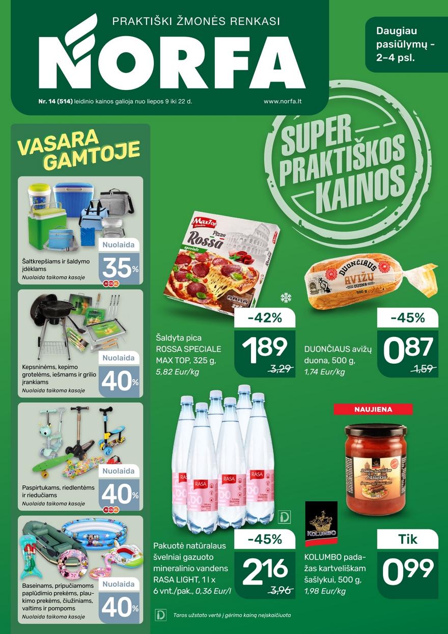 Norfos leidinys akcijos nuo 
  2026-07-09 iki 
  2026-07-22 | Leidinukas.lt puslapis 1