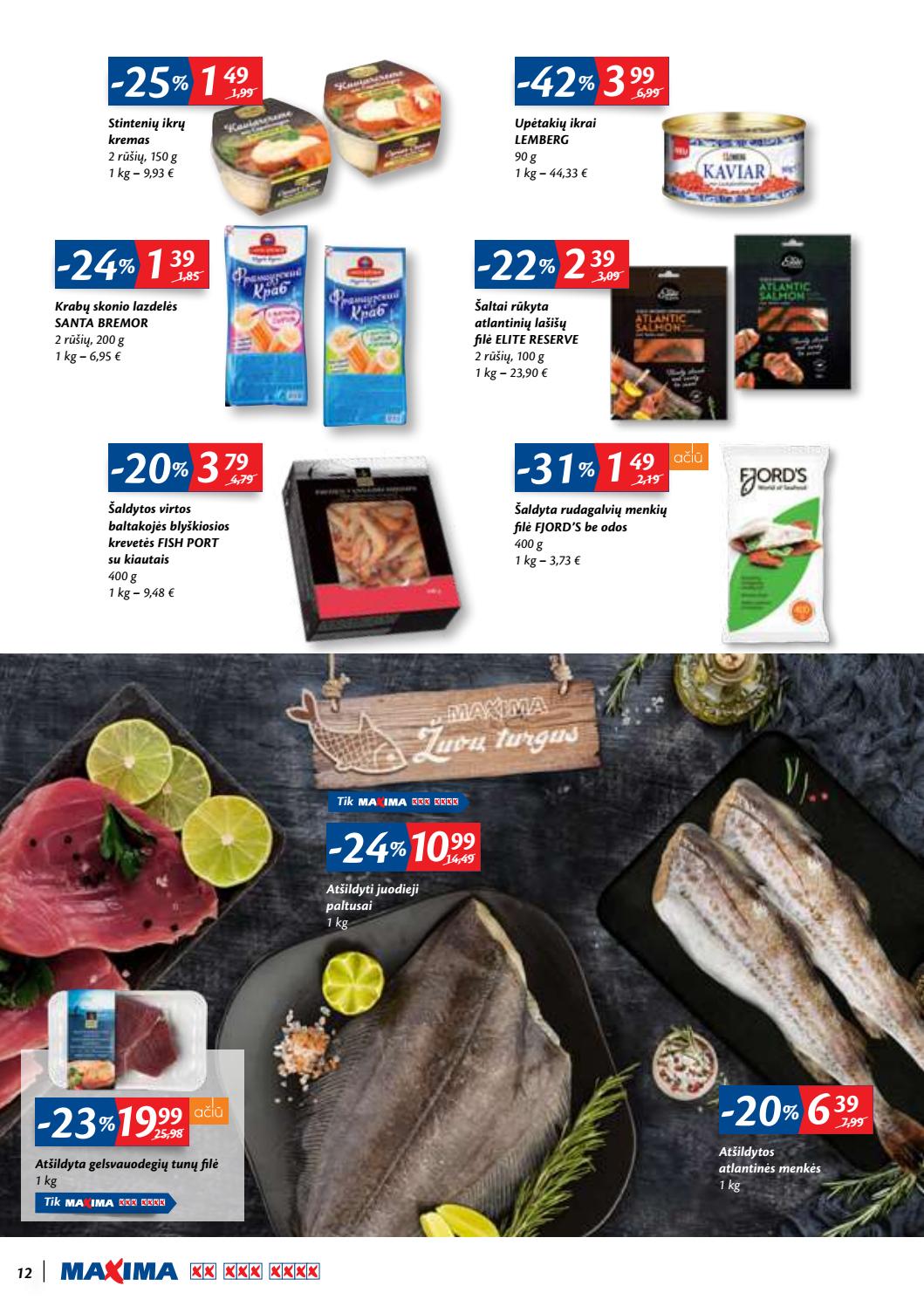Maxima kaininis leidinys akcijos nuo 
  2019-12-05 iki 
  2019-12-18 | Leidinukas.lt puslapis 12