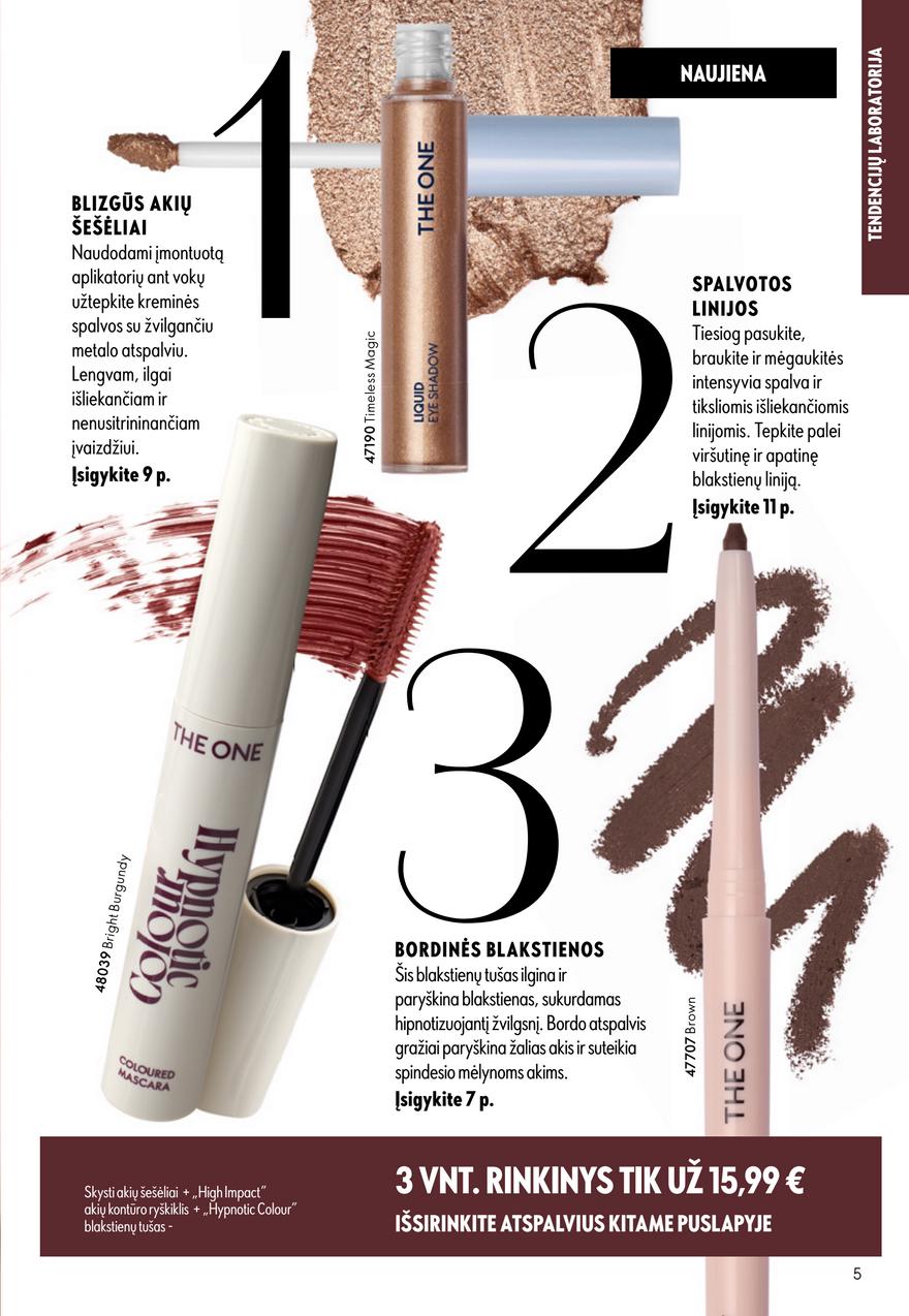 Oriflame katalogas akcijos nuo 
  2025-09-14 iki 
  2025-10-07 | Leidinukas.lt puslapis 5