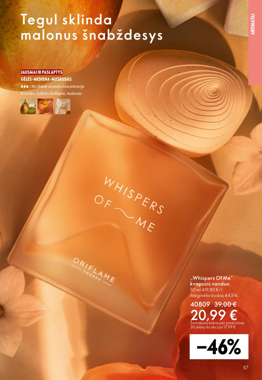 Oriflame katalogas akcijos nuo 
  2025-11-19 iki 
  2025-12-09 | Leidinukas.lt puslapis 57