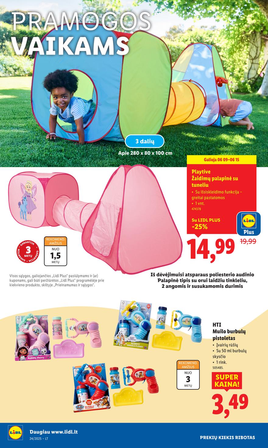 Lidl ne maisto leidinys akcijos nuo 
  2025-06-09 iki 
  2025-06-15 | Leidinukas.lt puslapis 16