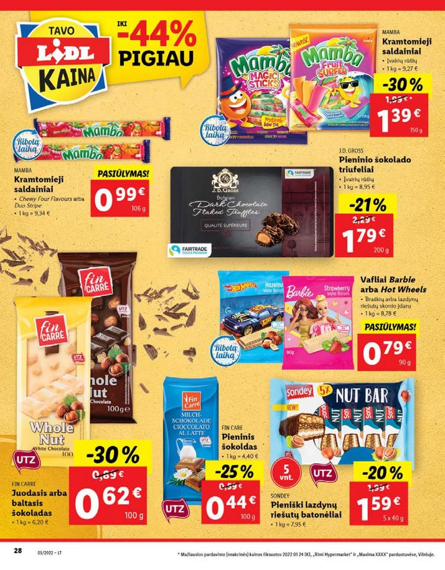 Ldil maisto leidinys akcijos nuo 
  2022-01-31 iki 
  2022-02-06 | Leidinukas.lt puslapis 28