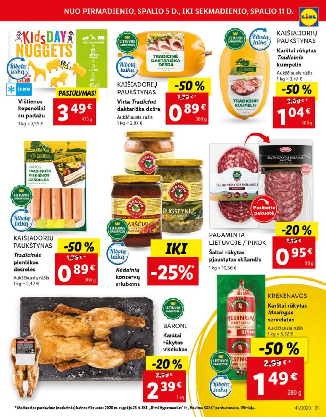 Lidl savaitinis leidinys akcijos nuo 
  2020-10-05 iki 
  2020-10-11 | Leidinukas.lt puslapis 21