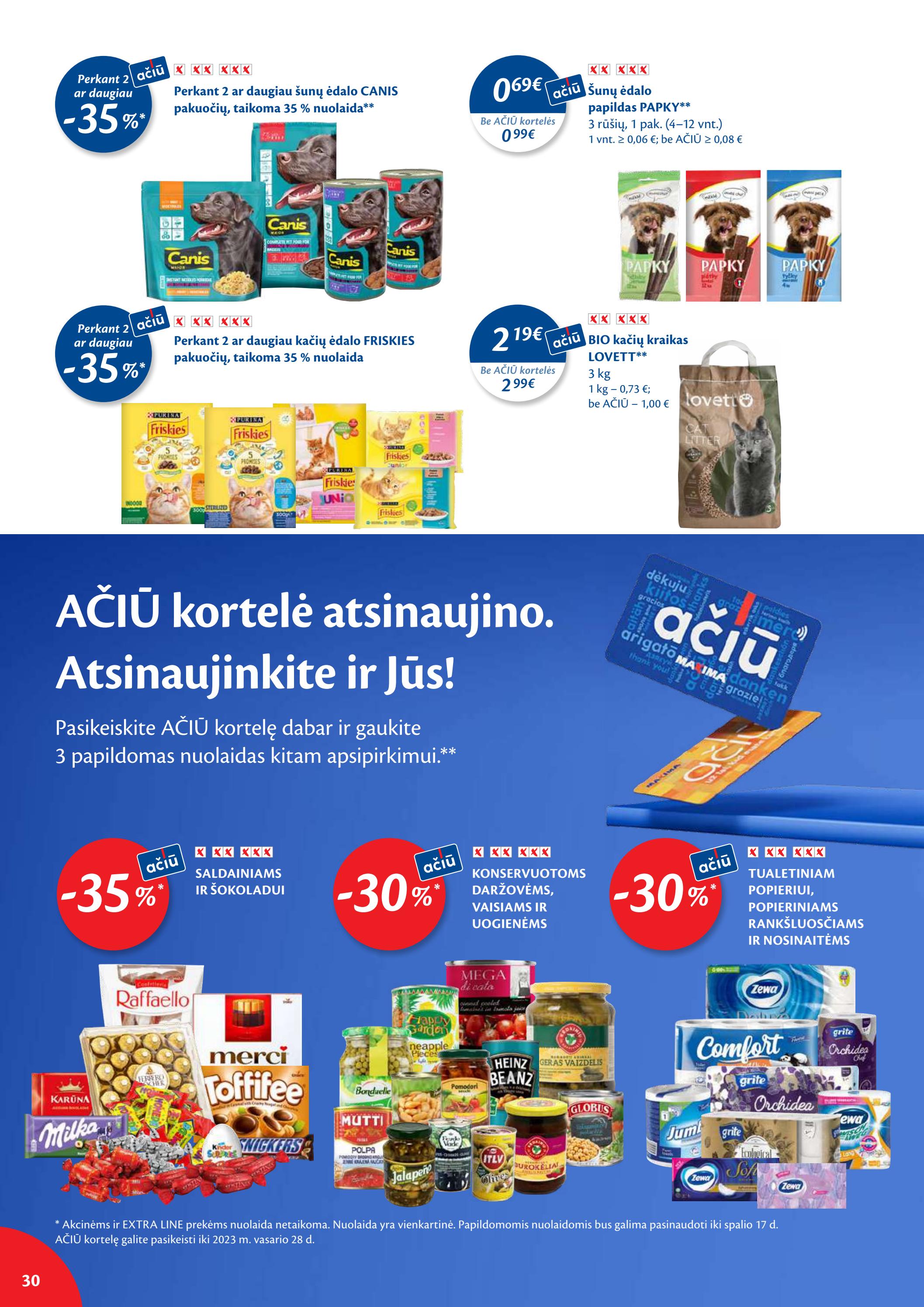 Maxima kaininis leidinys akcijos nuo 
  2022-10-11 iki 
  2022-10-17 | Leidinukas.lt puslapis 30