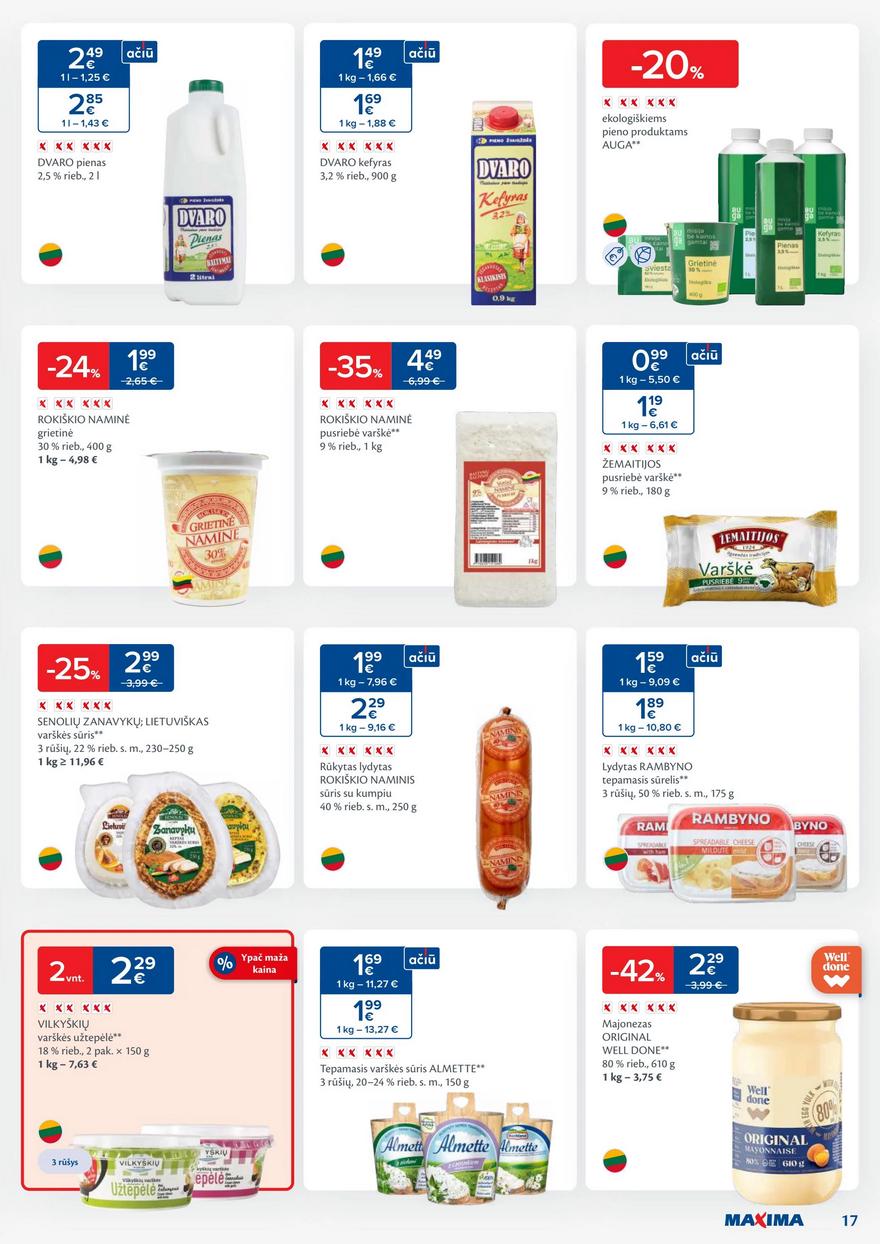 Maxima kaininis leidinys akcijos nuo 
  2024-02-13 iki 
  2024-02-19 | Leidinukas.lt puslapis 17