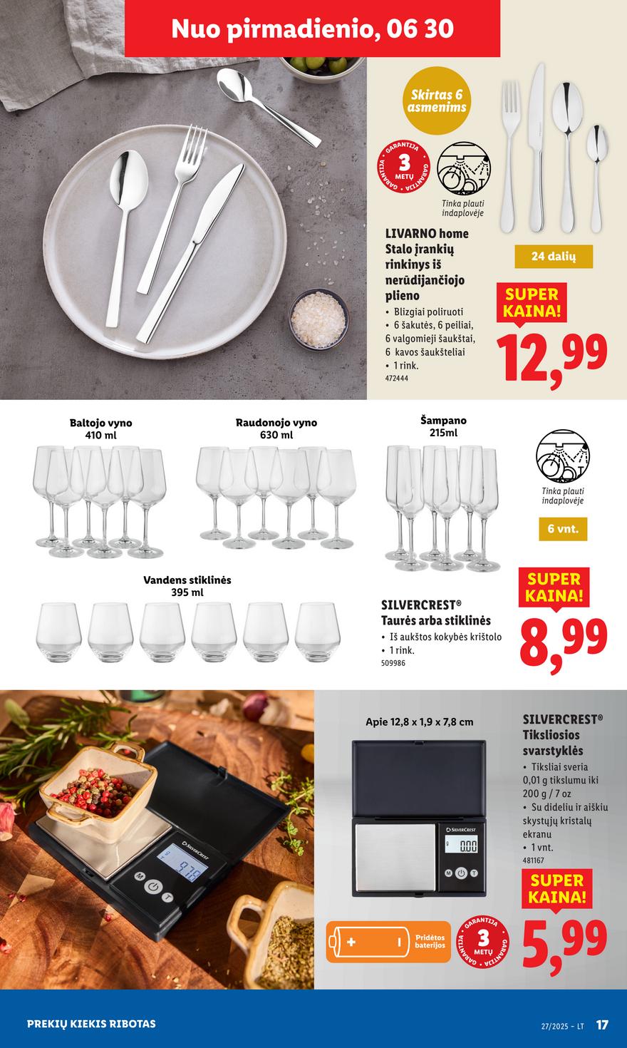 Lidl ne maisto leidinys akcijos nuo 
  2025-06-30 iki 
  2025-07-06 | Leidinukas.lt puslapis 17