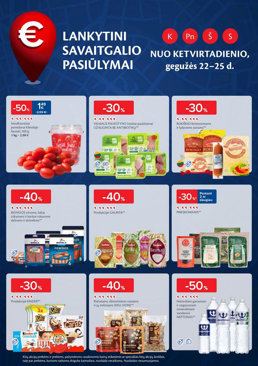 Maxima savaitinis leidinys 21 akcijos nuo 
  2025-05-20 iki 
  2025-05-26 | Leidinukas.lt puslapis 48
