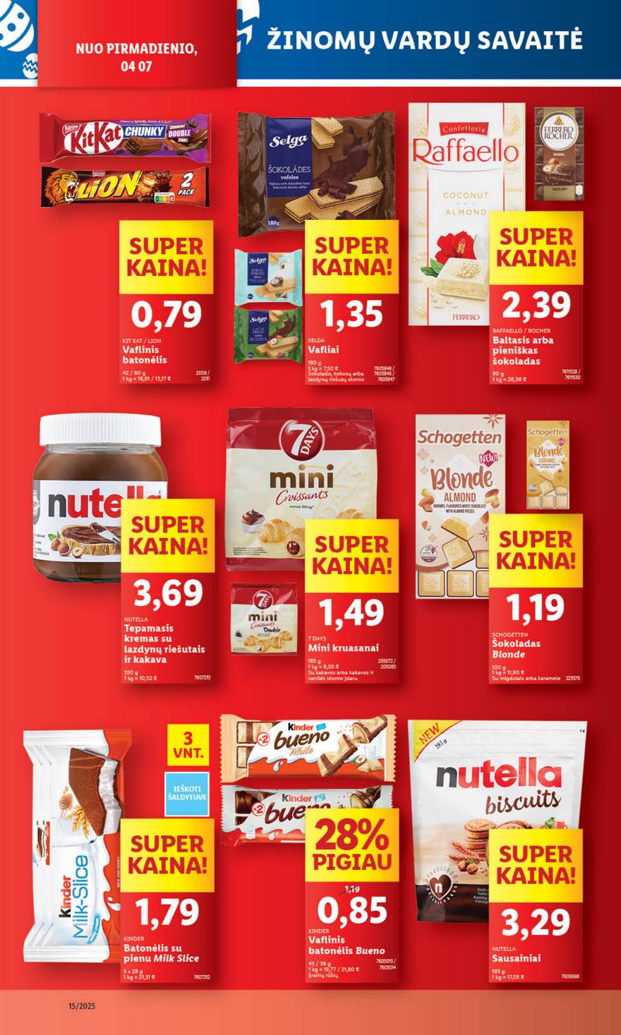 Lidl leidinys akcijos nuo 
  2025-04-07 iki 
  2025-04-13 | Leidinukas.lt puslapis 30