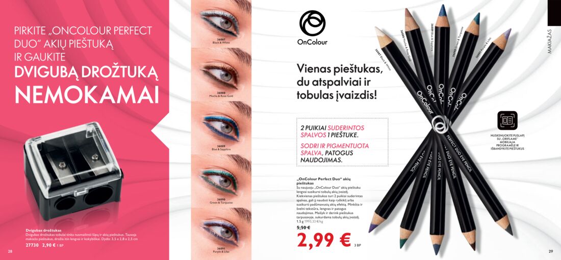 Oriflame katalogas akcijos nuo 
  2020-07-01 iki 
  2020-07-31 | Leidinukas.lt puslapis 15