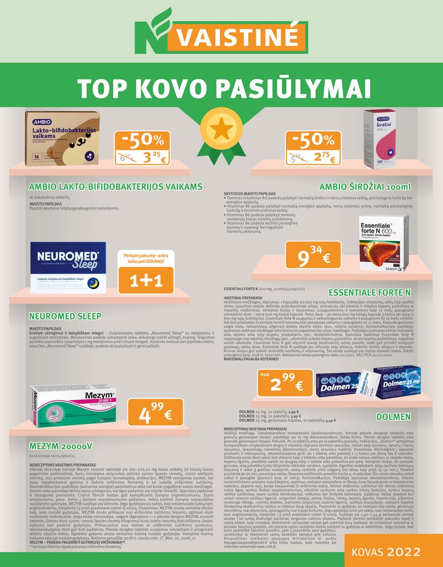 Norfos vaistinės leidinys akcijos nuo 
  2022-03-01 iki 
  2022-03-31 | Leidinukas.lt puslapis 1