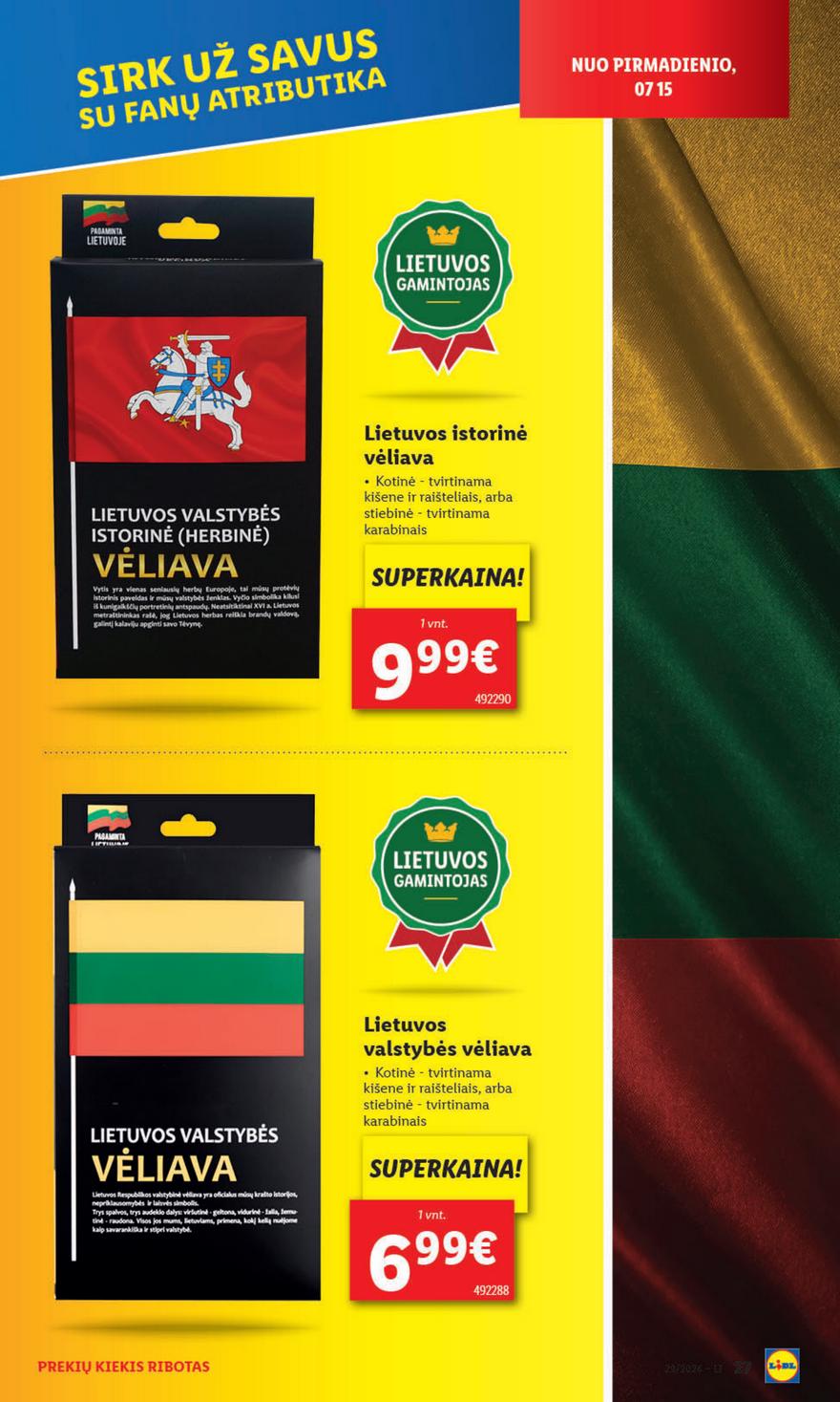 Lidl ne maisto leidinys akcijos nuo 
  2024-07-15 iki 
  2024-07-21 | Leidinukas.lt puslapis 27