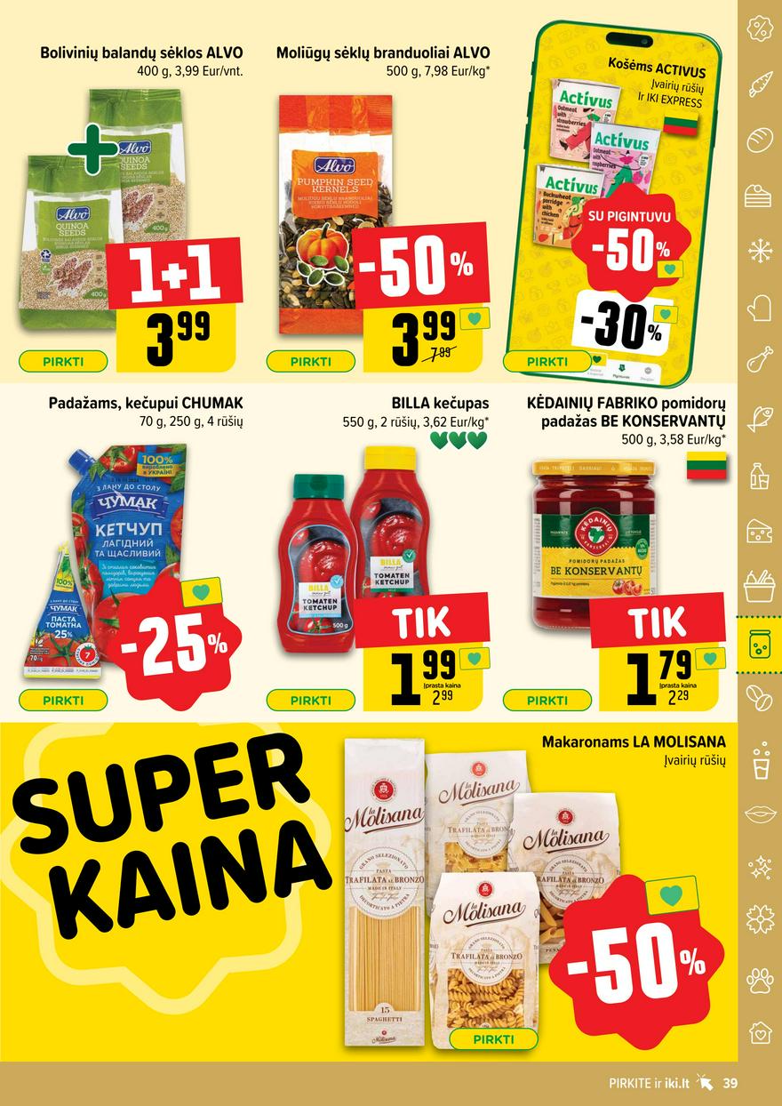 Iki leidinys 11 akcijos nuo 
  2025-03-10 iki 
  2025-03-16 | Leidinukas.lt puslapis 39