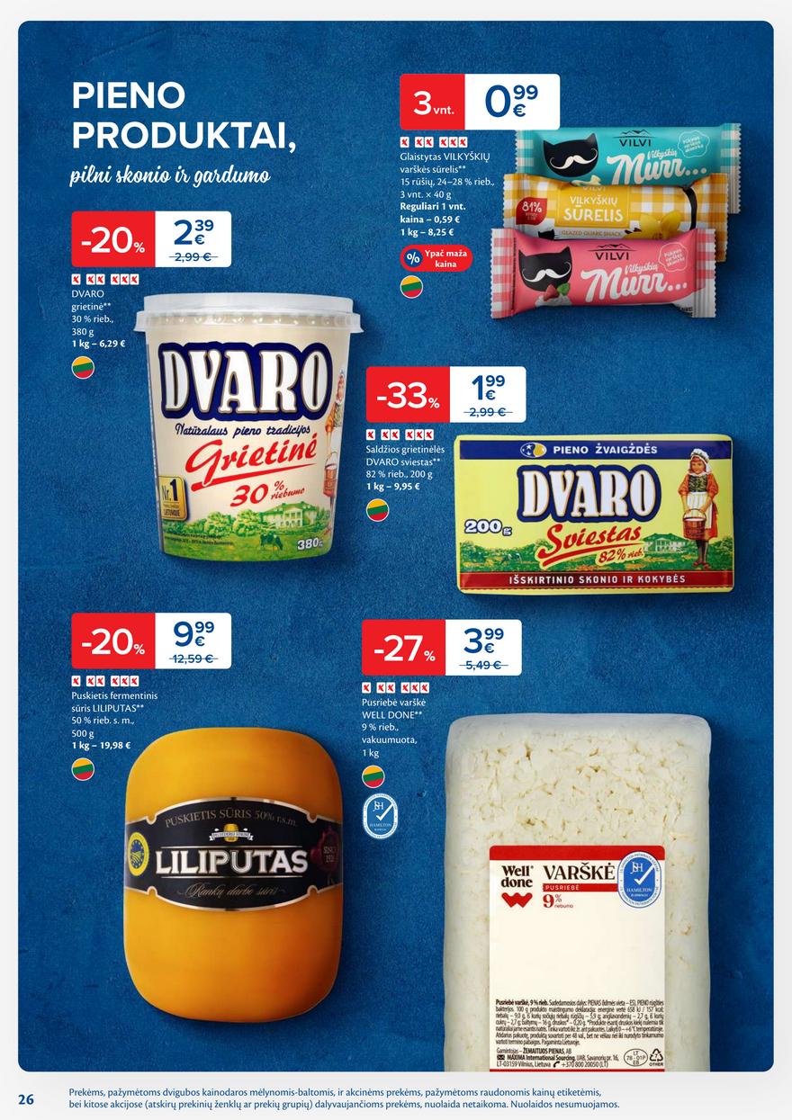 Maxima leidinys akcijos nuo 
  2026-02-10 iki 
  2026-02-16 | Leidinukas.lt puslapis 26
