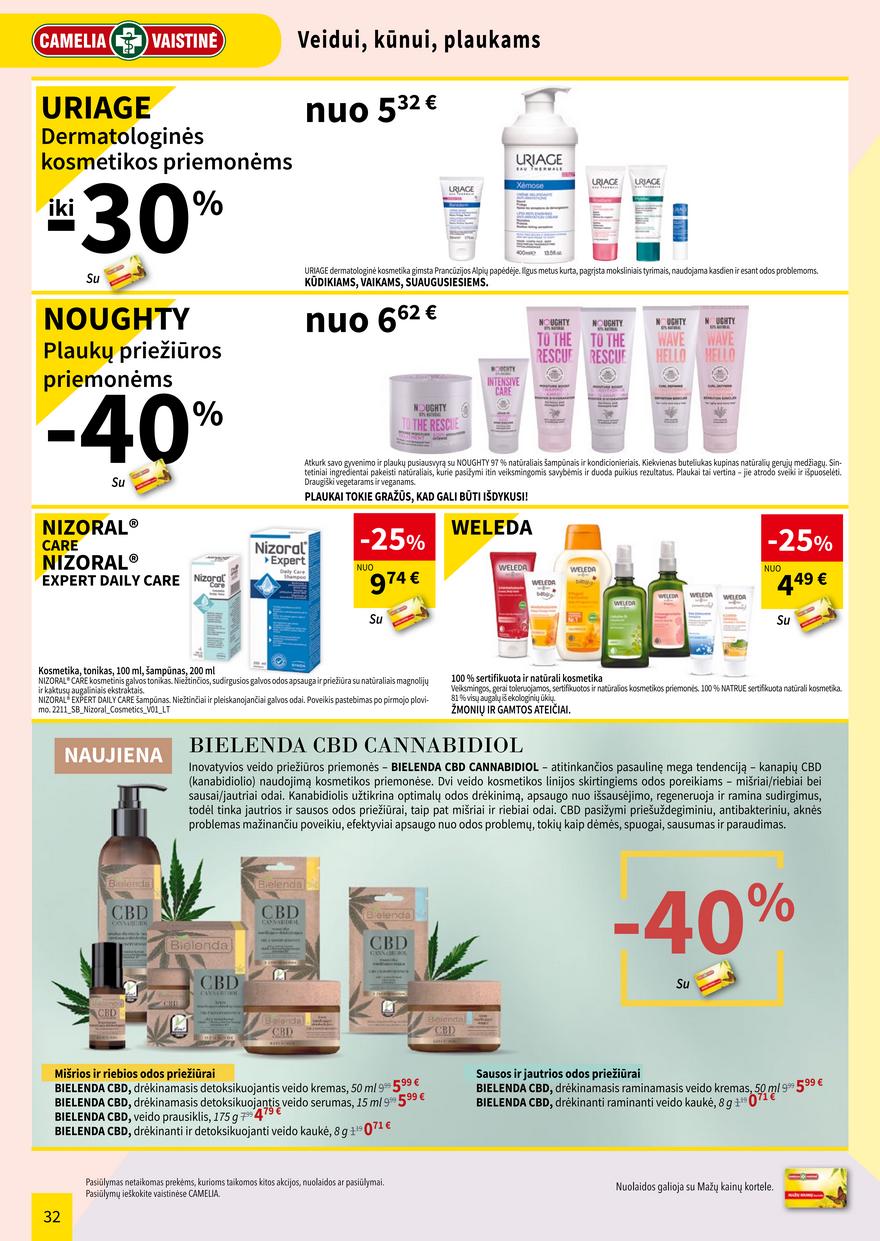 Camelia kovo leidinys akcijos nuo 
  2023-03-01 iki 
  2023-03-31 | Leidinukas.lt puslapis 32