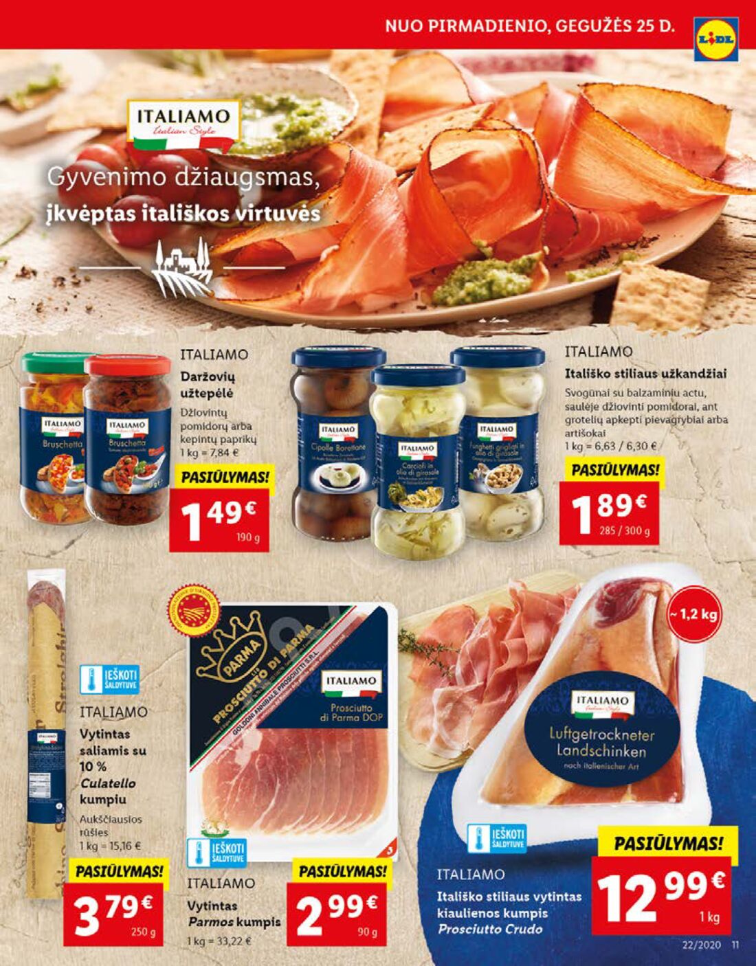 Lidl savaitinis leidinys akcijos nuo 
  2020-05-25 iki 
  2020-05-31 | Leidinukas.lt puslapis 11