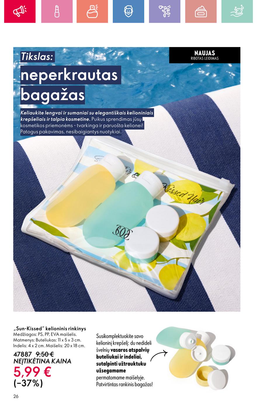 Oriflame katalogas akcijos nuo 
  2025-06-22 iki 
  2025-07-12 | Leidinukas.lt puslapis 26