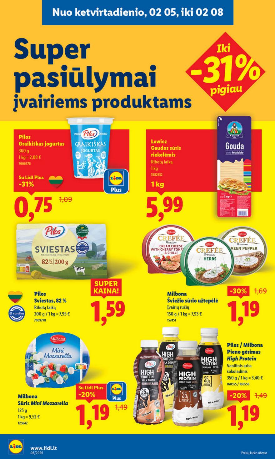 Lidl leidinys naujas akcijos nuo 
  2026-02-02 iki 
  2026-02-08 | Leidinukas.lt puslapis 30
