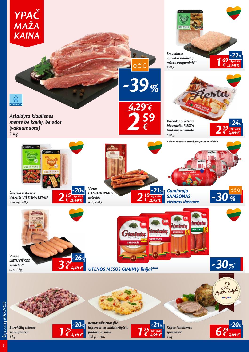 Maxima kaininis leidinys akcijos nuo 
  2019-09-24 iki 
  2019-09-30 | Leidinukas.lt puslapis 6
