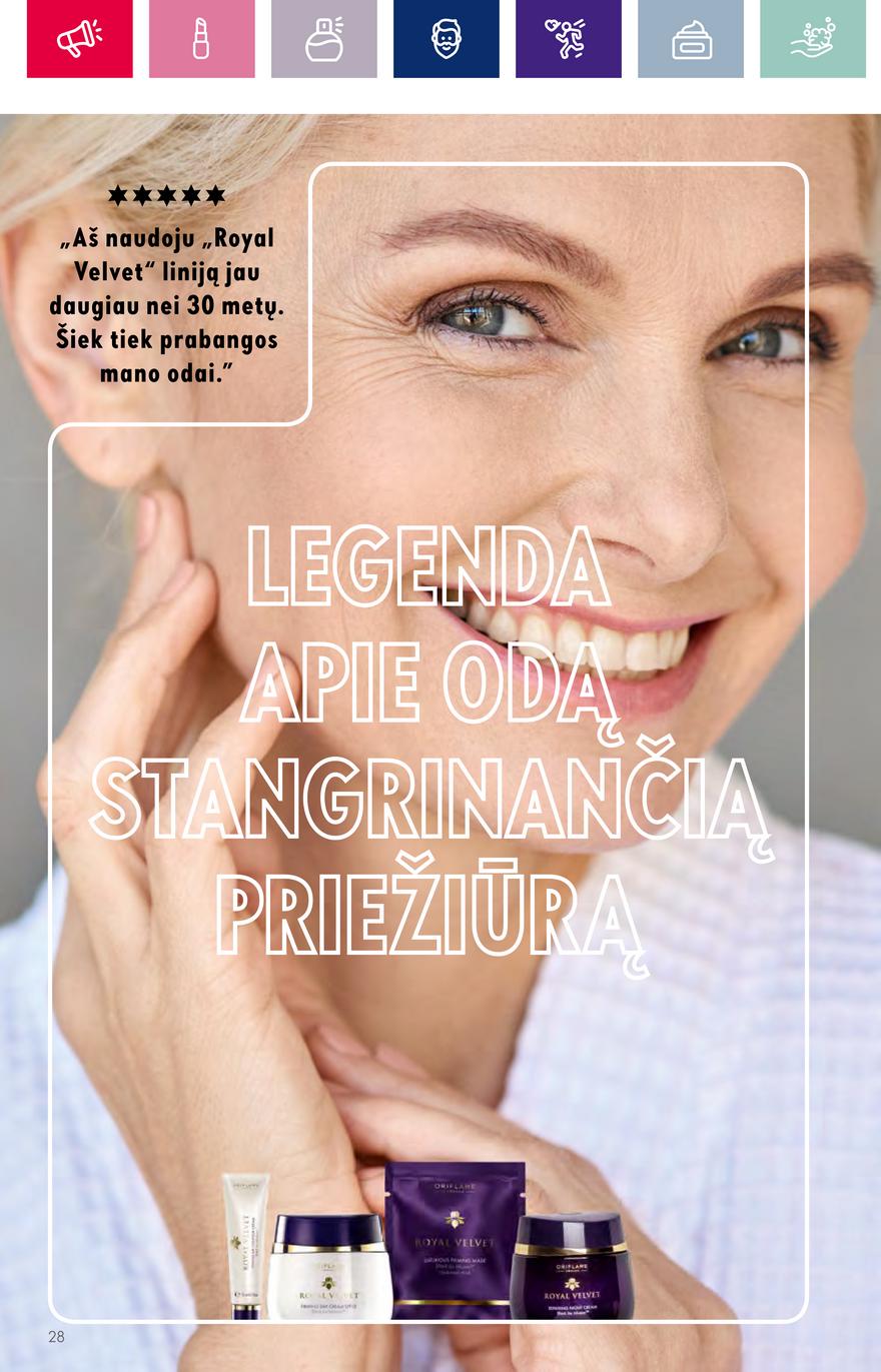 Oriflame katalogas akcijos nuo 
  2023-10-04 iki 
  2023-11-01 | Leidinukas.lt puslapis 28