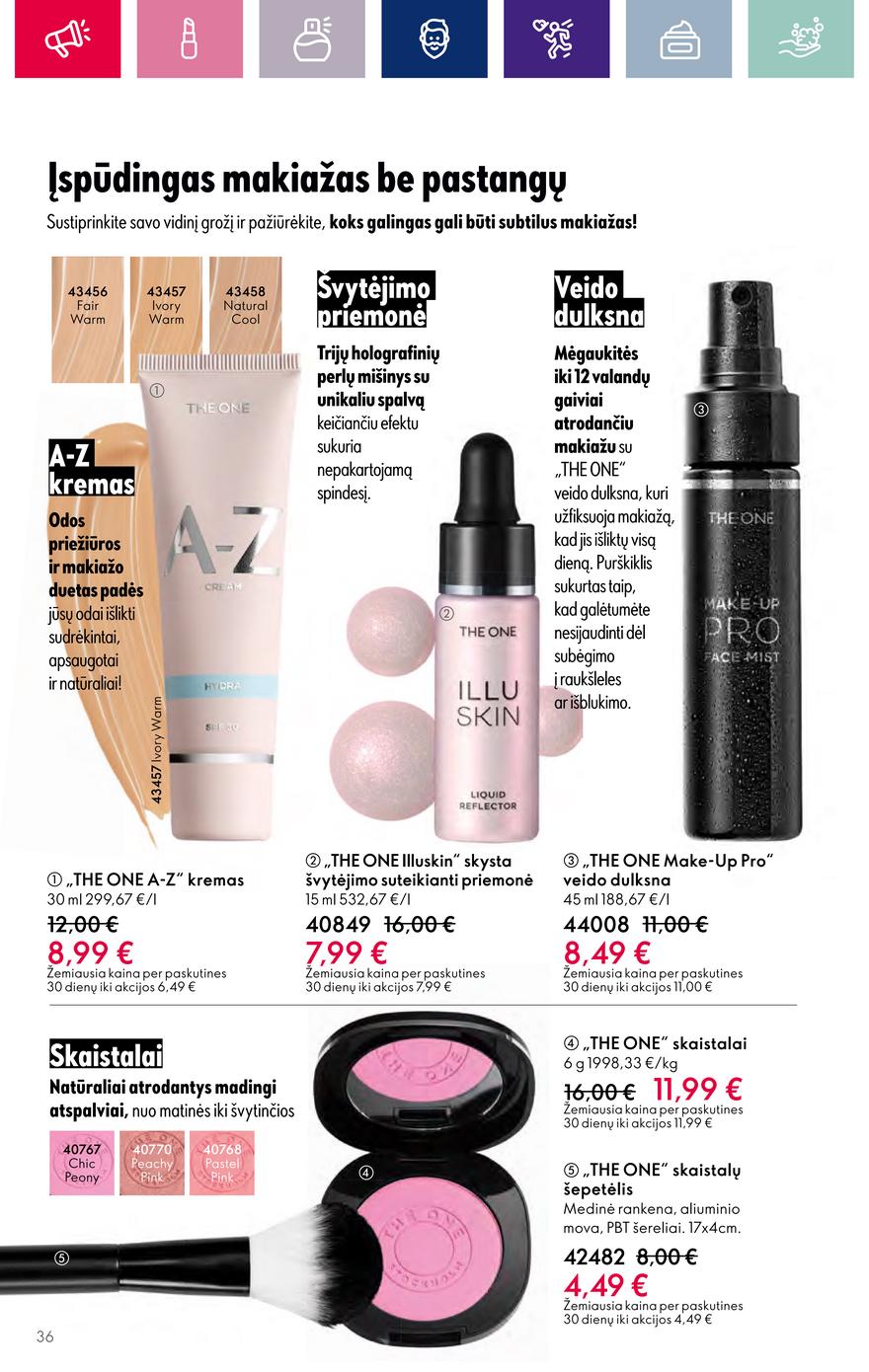 Oriflame katalogas akcijos nuo 
  2023-10-25 iki 
  2023-11-07 | Leidinukas.lt puslapis 36