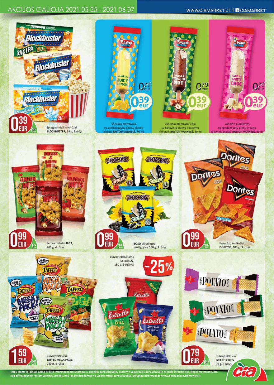 Čia market leidinys akcijos nuo 
  2021-05-25 iki 
  2021-06-07 | Leidinukas.lt puslapis 9