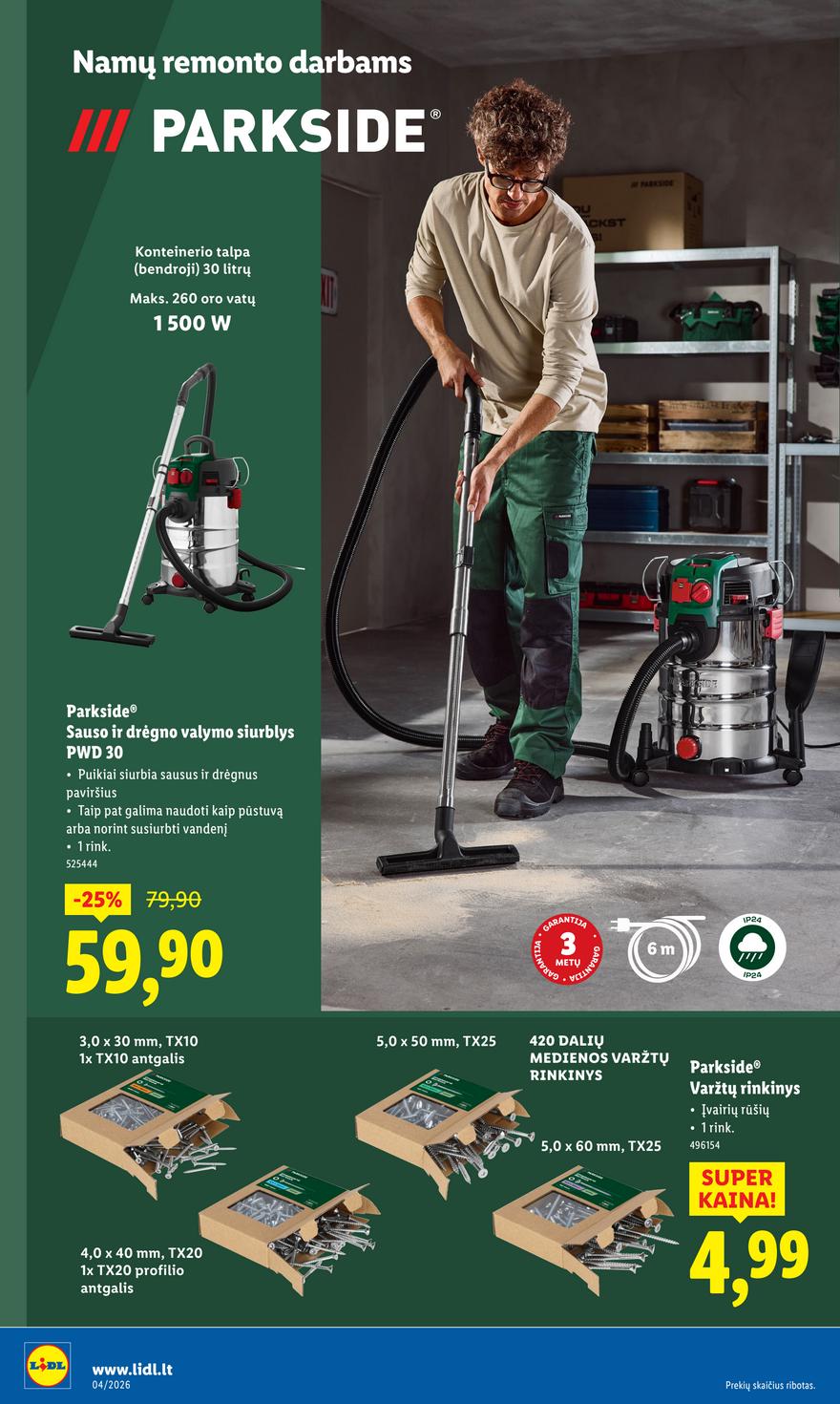 Lidl leidinys akcijos nuo 
  2026-01-19 iki 
  2026-01-25 | Leidinukas.lt puslapis 20