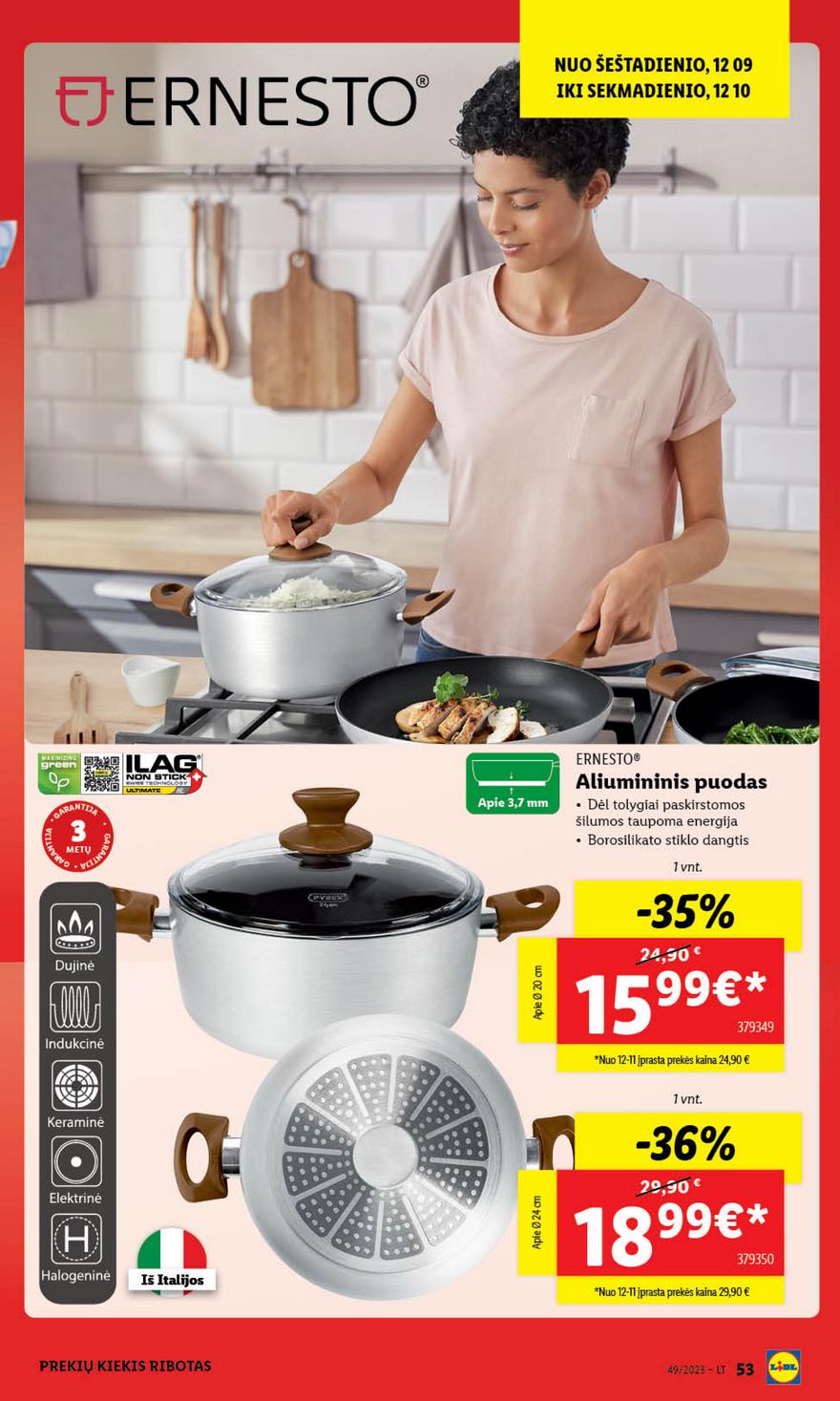 Lidl pasiūlymai akcijos nuo 
  2023-12-04 iki 
  2023-12-10 | Leidinukas.lt puslapis 55