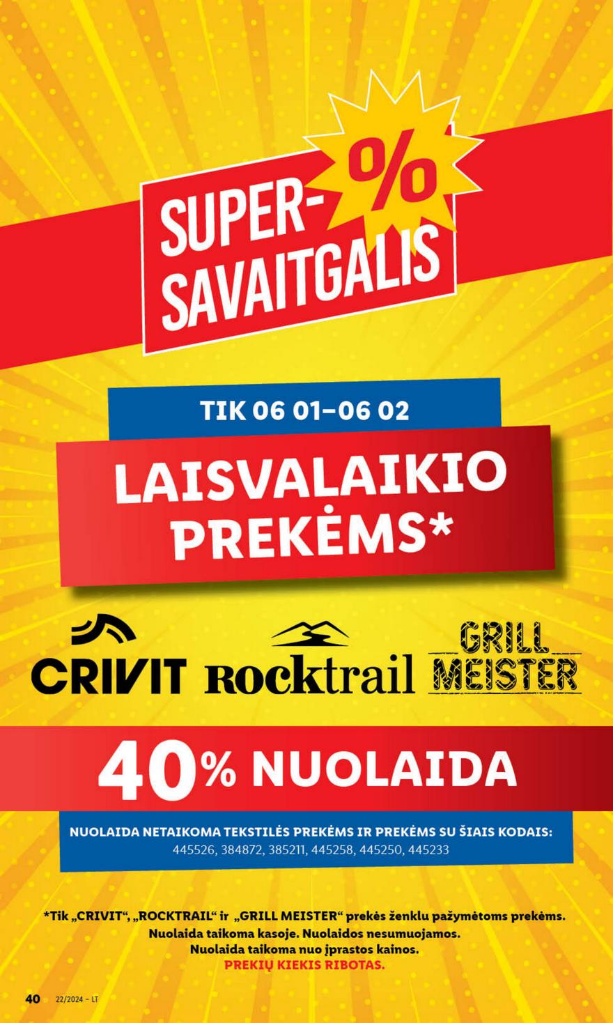 Lidl ne maisto leidinys akcijos nuo 
  2024-05-27 iki 
  2024-06-02 | Leidinukas.lt puslapis 40