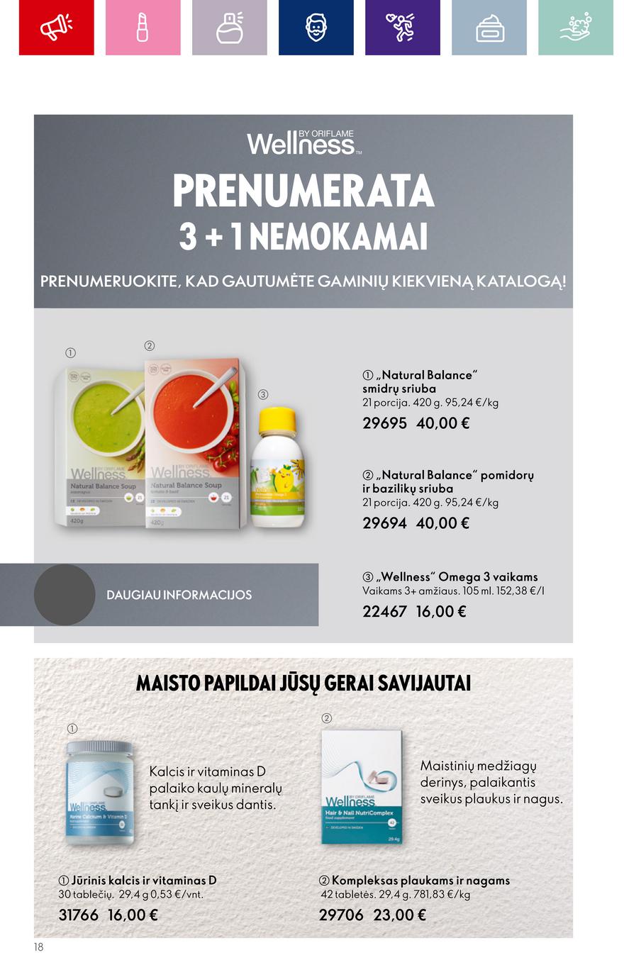 Oriflame katalogas akcijos nuo 
  2023-08-23 iki 
  2023-09-12 | Leidinukas.lt puslapis 18