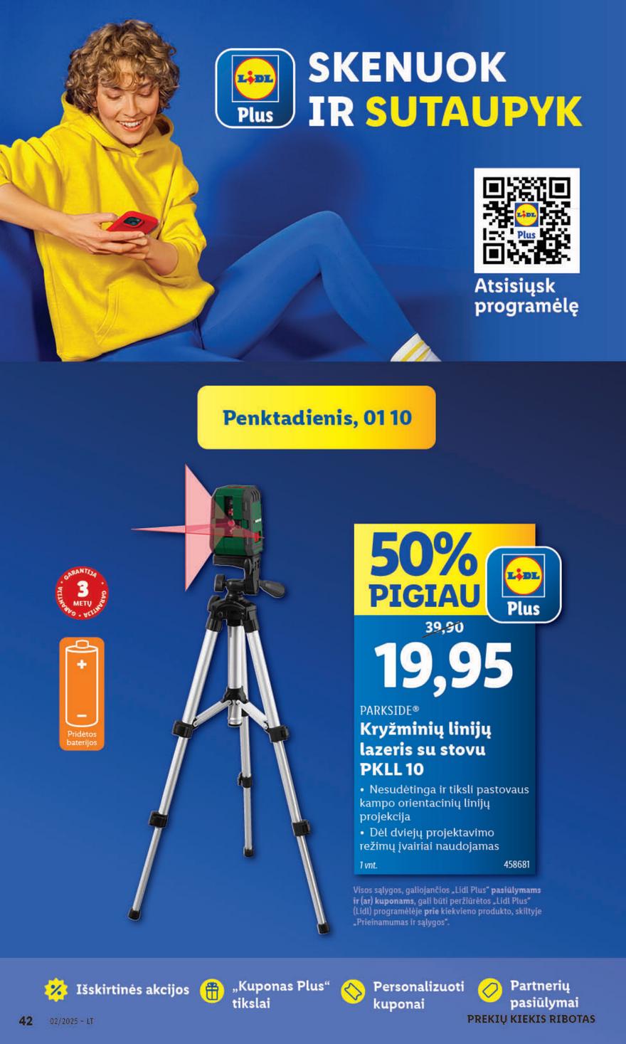 Lidl ne maisto leidinys akcijos nuo 
  2025-01-06 iki 
  2025-01-12 | Leidinukas.lt puslapis 41