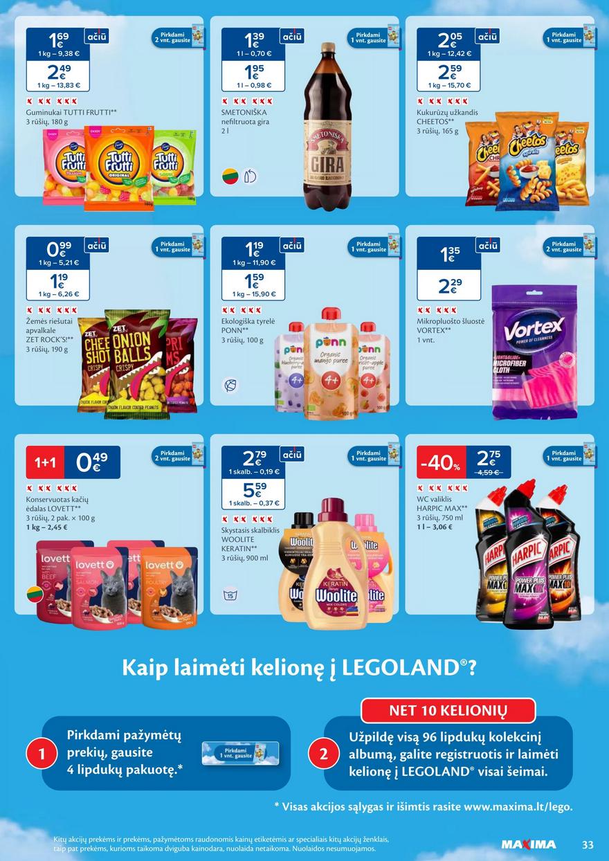 Maxima savaitinis leidinys 40 akcijos nuo 
  2024-10-01 iki 
  2024-10-07 | Leidinukas.lt puslapis 33