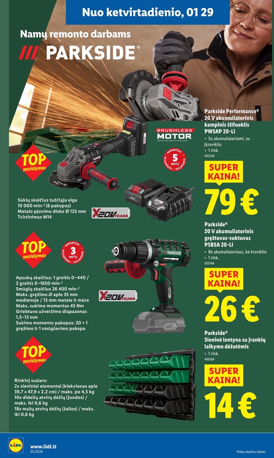 Lidl leidinys akcijos nuo 
  2026-01-26 iki 
  2026-02-01 | Leidinukas.lt puslapis 10
