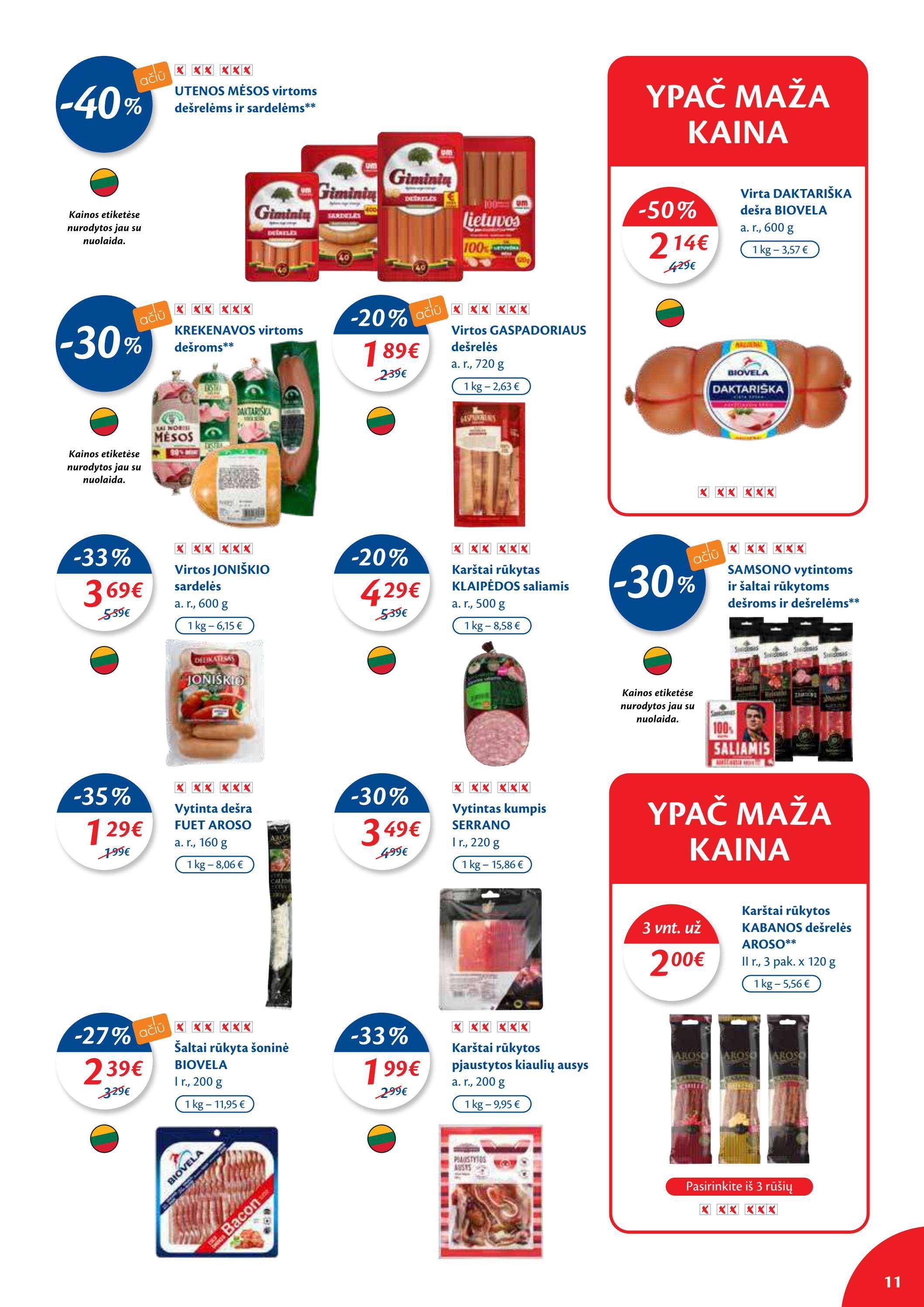 Maxima kaininis leidinys akcijos nuo 
  2022-04-26 iki 
  2022-05-02 | Leidinukas.lt puslapis 11
