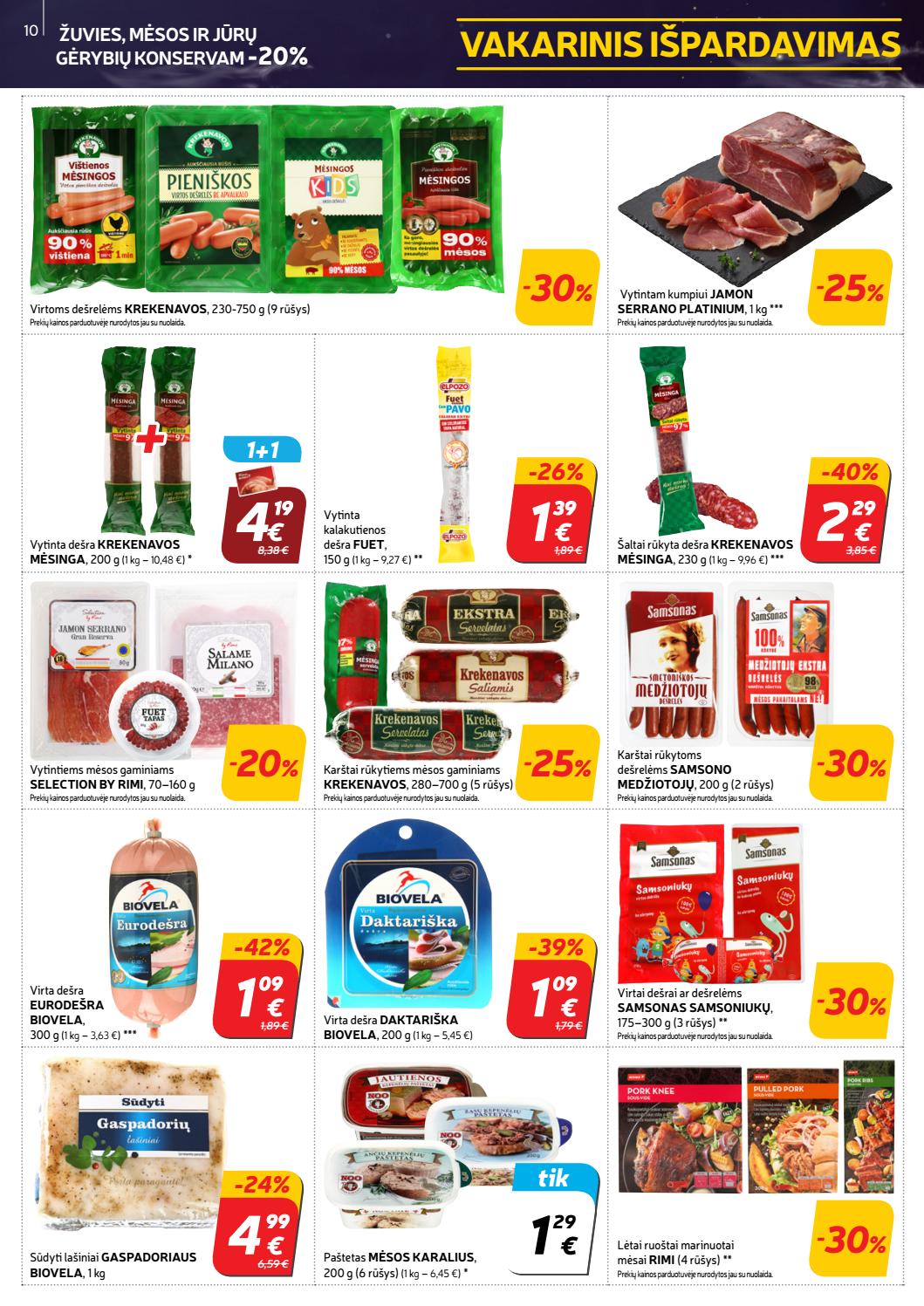 Rimi savaitinis leidinys akcijos nuo 
  2019-06-11 iki 
  2019-06-17 | Leidinukas.lt puslapis 10
