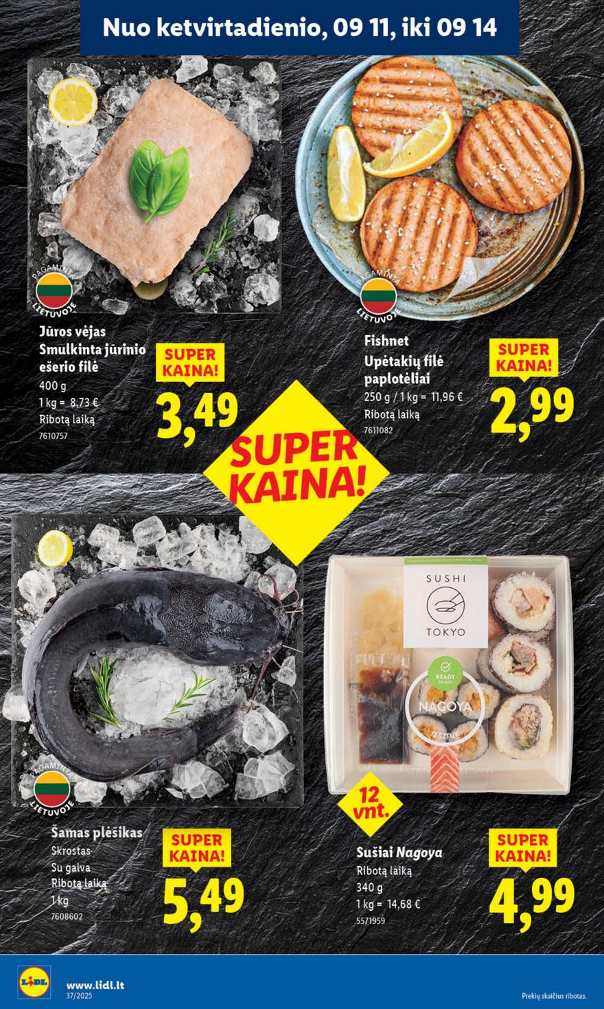 Lidl leidinys akcijos nuo 
  2025-09-08 iki 
  2025-09-14 | Leidinukas.lt puslapis 46