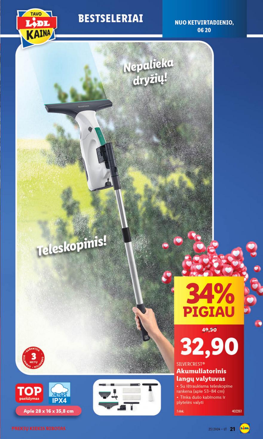 Lidl ne maisto leidinys akcijos nuo 
  2024-06-17 iki 
  2024-06-23 | Leidinukas.lt puslapis 21