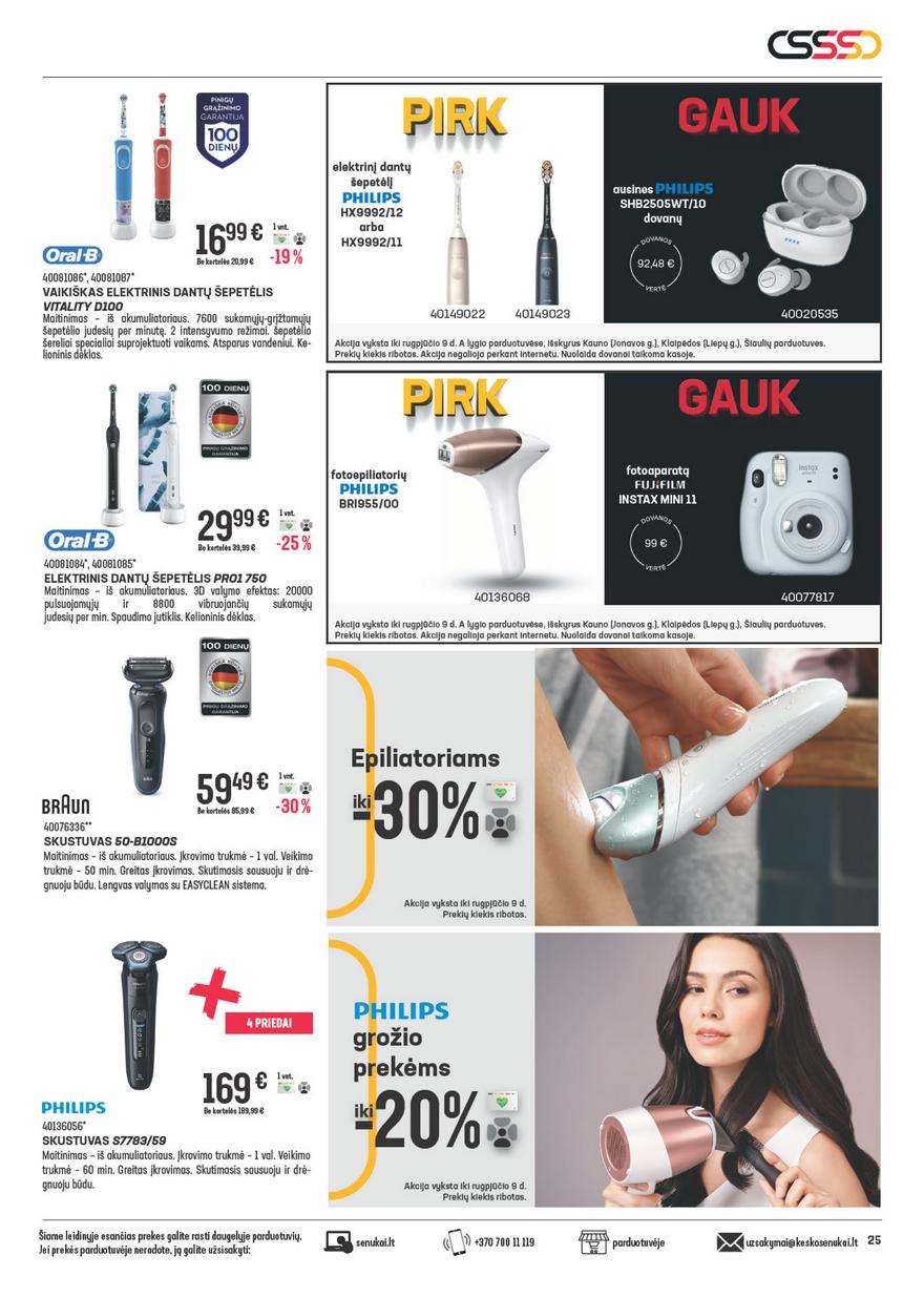 Senukai leidinys akcijos nuo 
  2021-07-01 iki 
  2021-08-09 | Leidinukas.lt puslapis 25