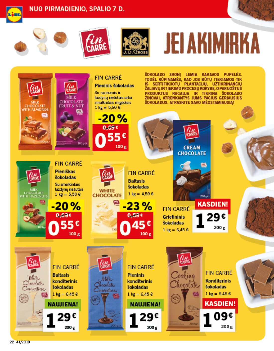 Lidl savaitinis leidinys akcijos nuo 
  2019-10-07 iki 
  2019-10-13 | Leidinukas.lt puslapis 22
