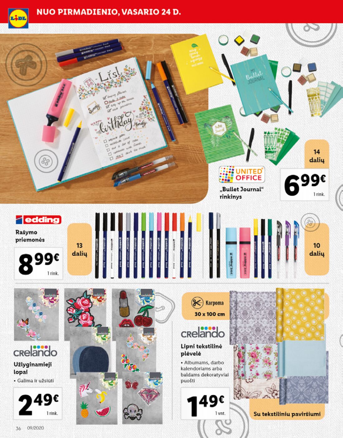 Lidl savaitinis leidinys akcijos nuo 
  2020-02-24 iki 
  2020-03-01 | Leidinukas.lt puslapis 36