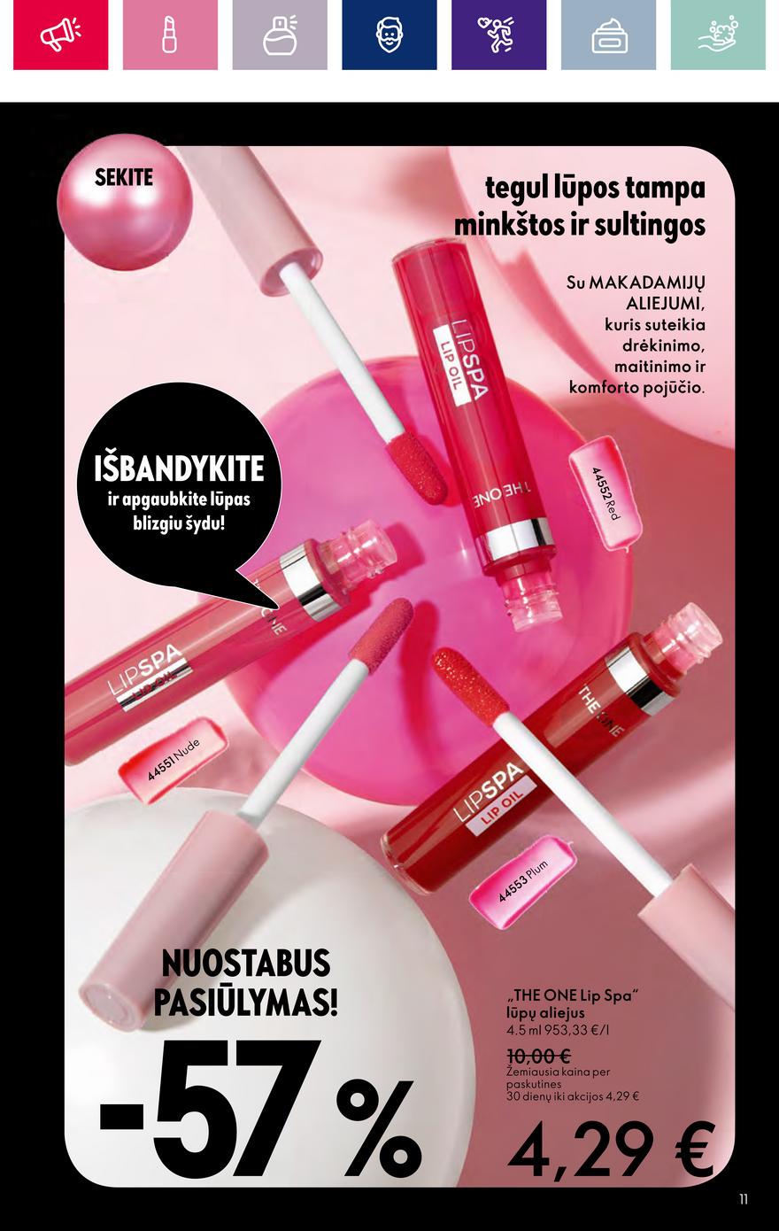 Oriflame katalogas akcijos nuo 
  2023-10-25 iki 
  2023-11-07 | Leidinukas.lt puslapis 11
