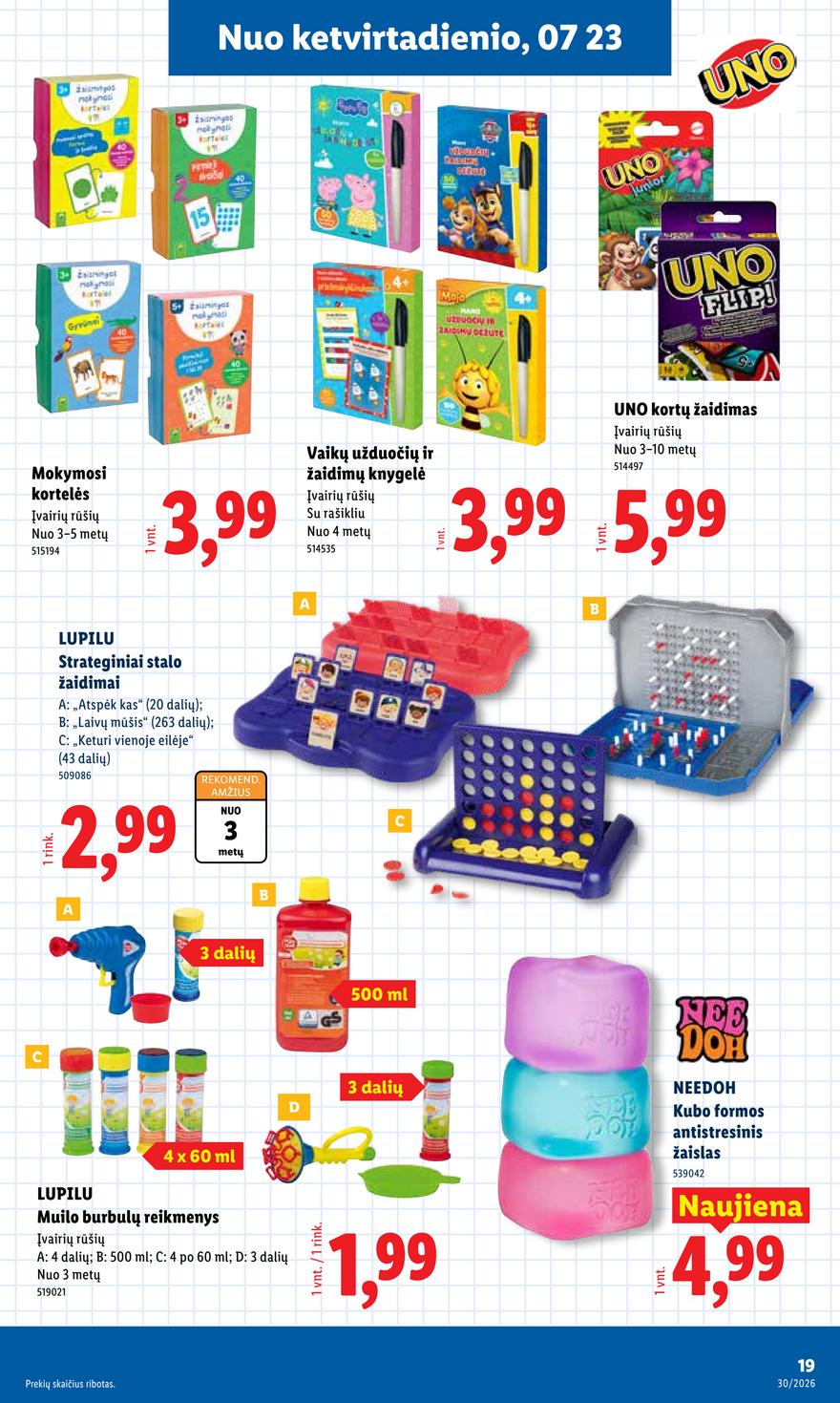 Lidl leidinys akcijos nuo 
  2026-07-20 iki 
  2026-07-26 | Leidinukas.lt puslapis 19