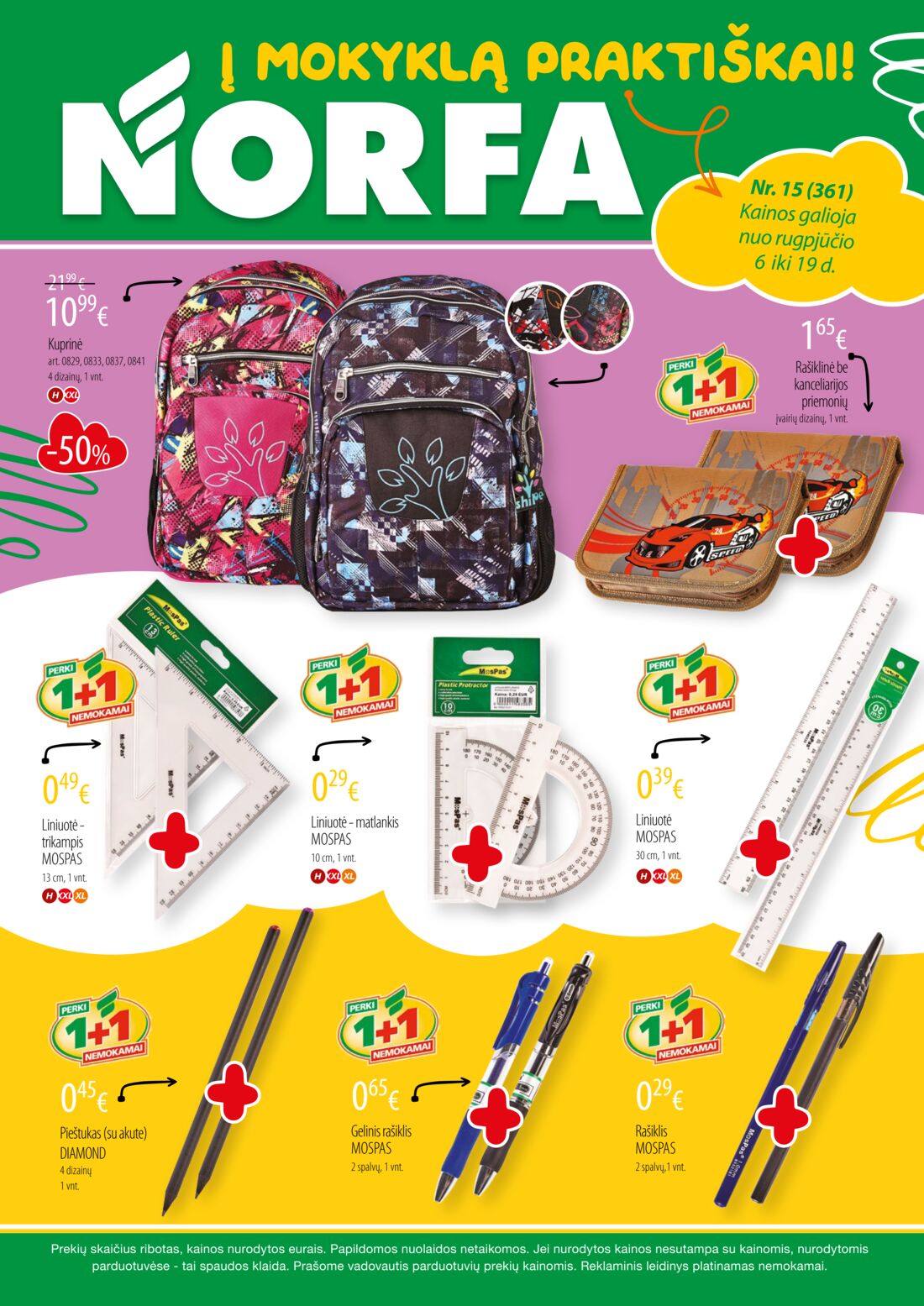 Norfa kaininis leidinys akcijos nuo 
  2020-08-06 iki 
  2020-08-19 | Leidinukas.lt puslapis 1